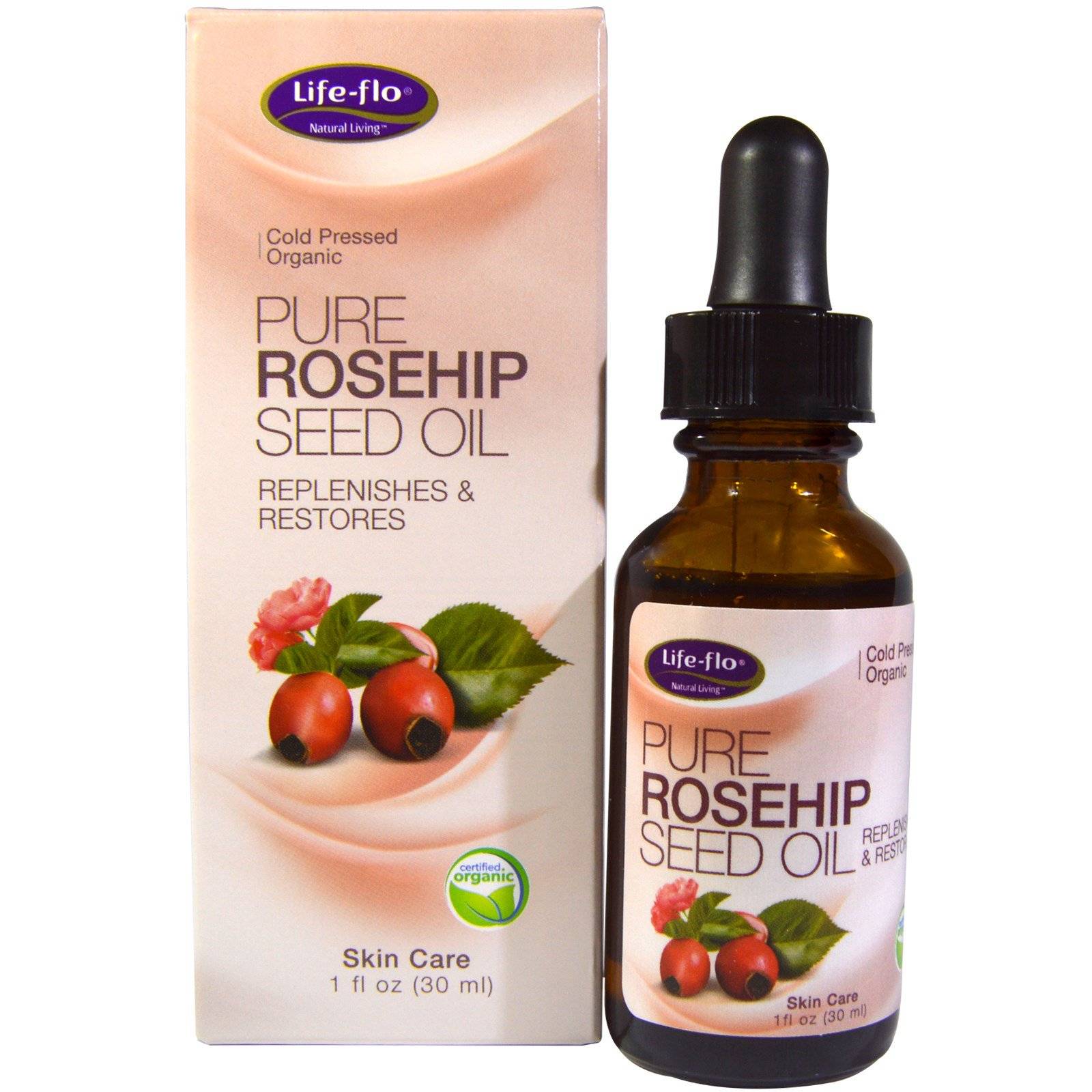 LifeFlo Pure Rosehip Seed Oil Review! LIPS n BERRIES